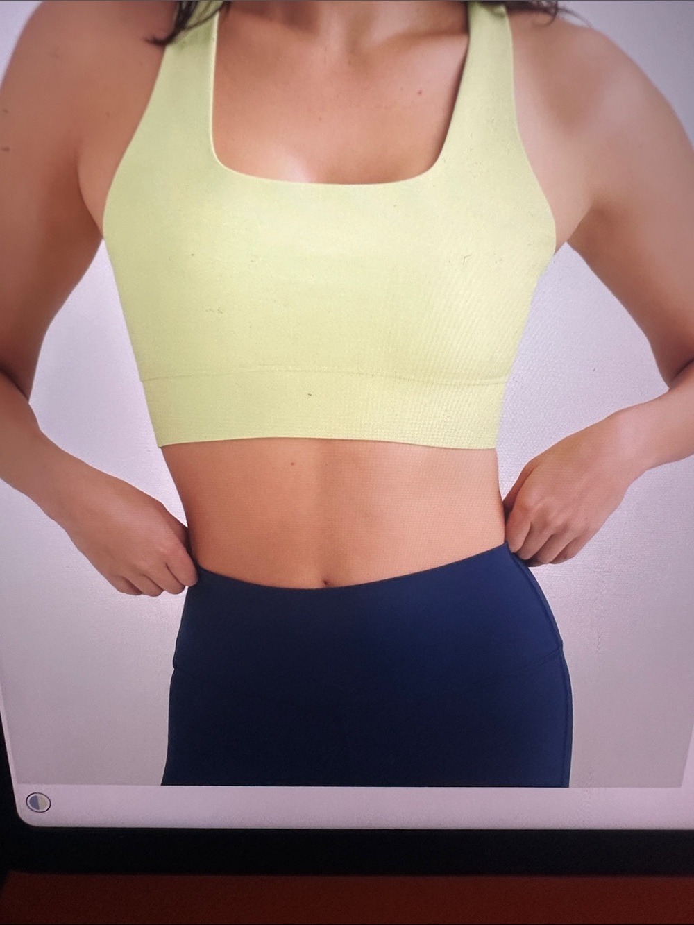 NWT Tommy John Low Impact Racerback Sports Bra XL